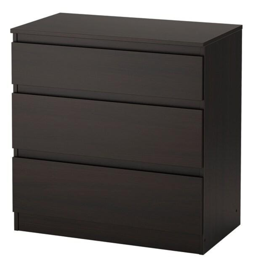 KULLEN 3-drawer chest